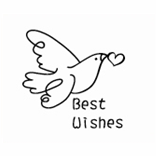 風格皂章~A088 喜悅白鴿